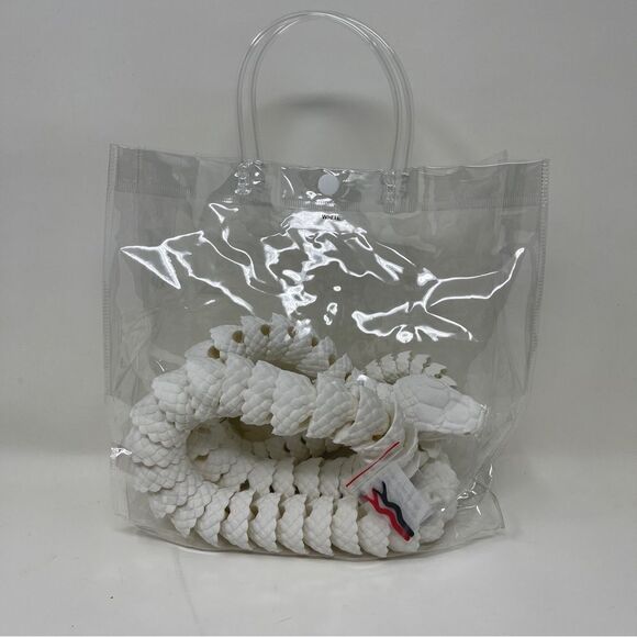 Articulating Snakes 3D Printed 5 Feet Long White Color Décor Gift or Education 6 - Picture 7 of 7